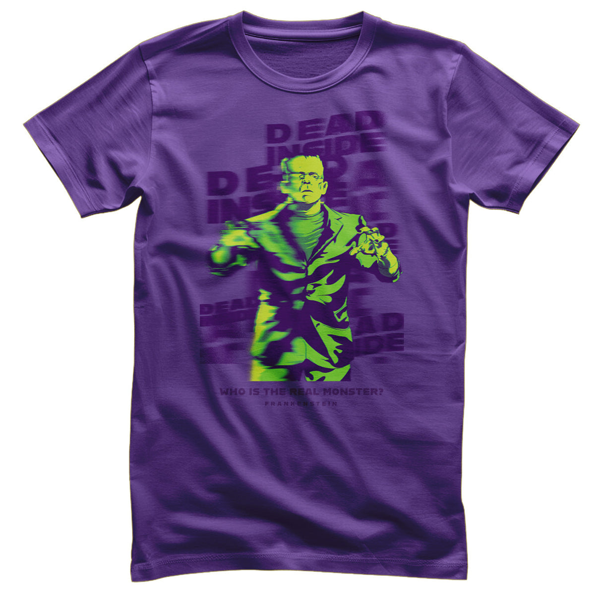 Universal Monsters - Frankenstein - The Real Monster Mens T-Shirt