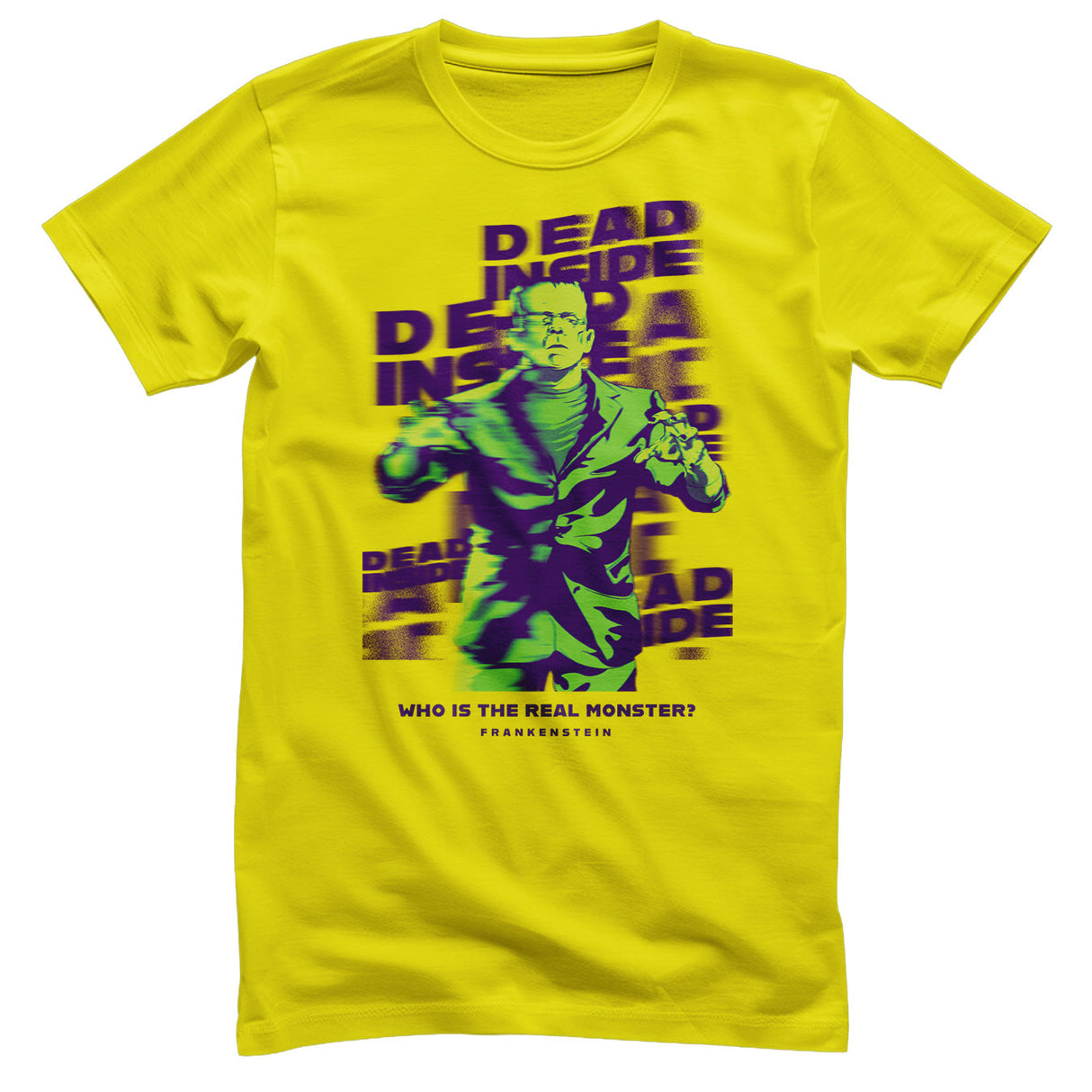 Universal Monsters - Frankenstein - The Real Monster Mens T-Shirt