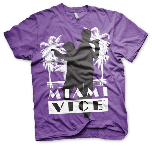 Miami Vice - Silhuettes Mens T-Shirt