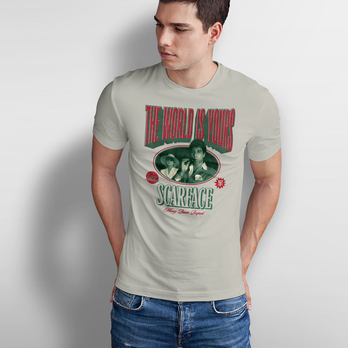 Scarface - Tony Montana - The World Is Yours Mens T-Shirt