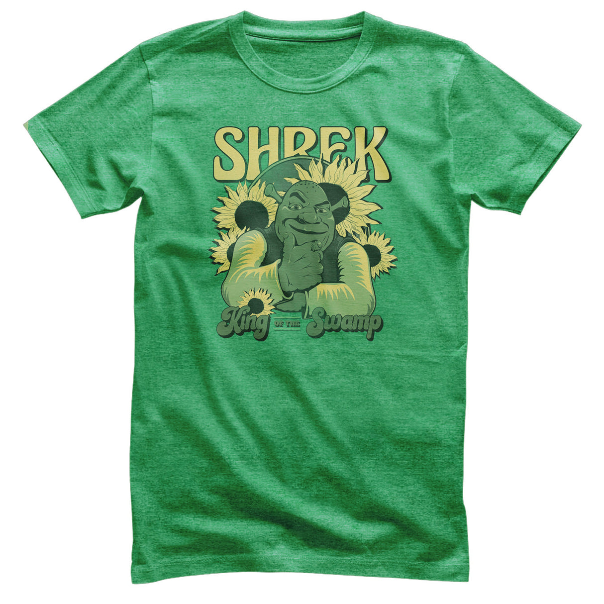 Shrek - King Of The Swamp Mens T-Shirt