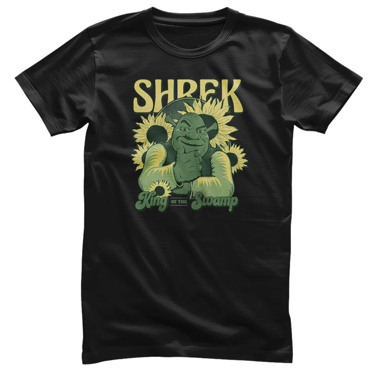 Shrek - King Of The Swamp Mens T-Shirt