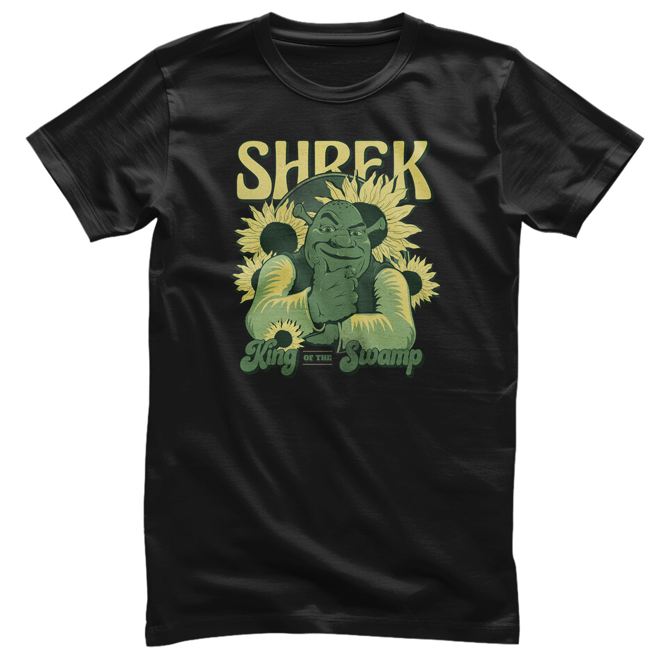 Shrek - King Of The Swamp Mens T-Shirt