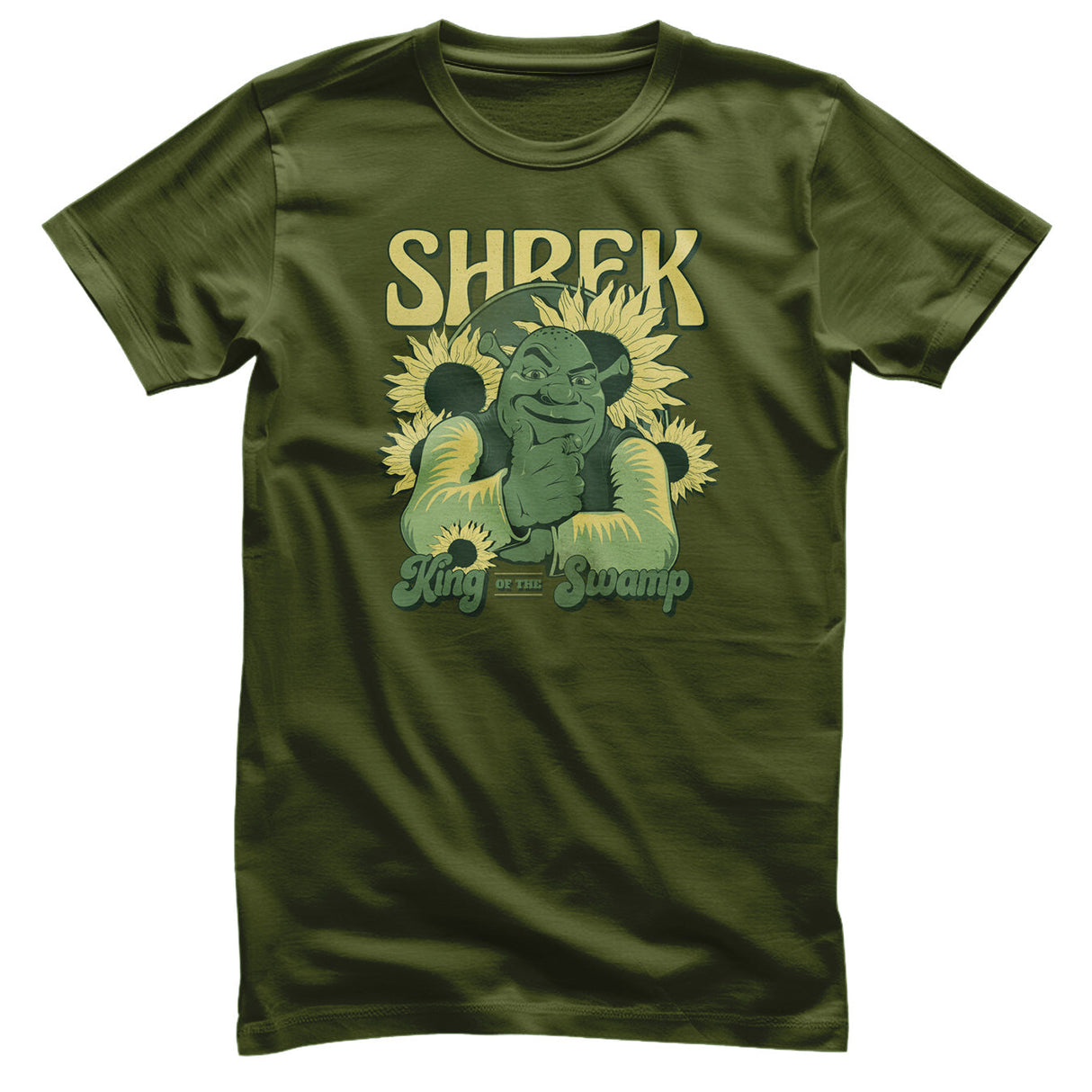 Shrek - King Of The Swamp Mens T-Shirt