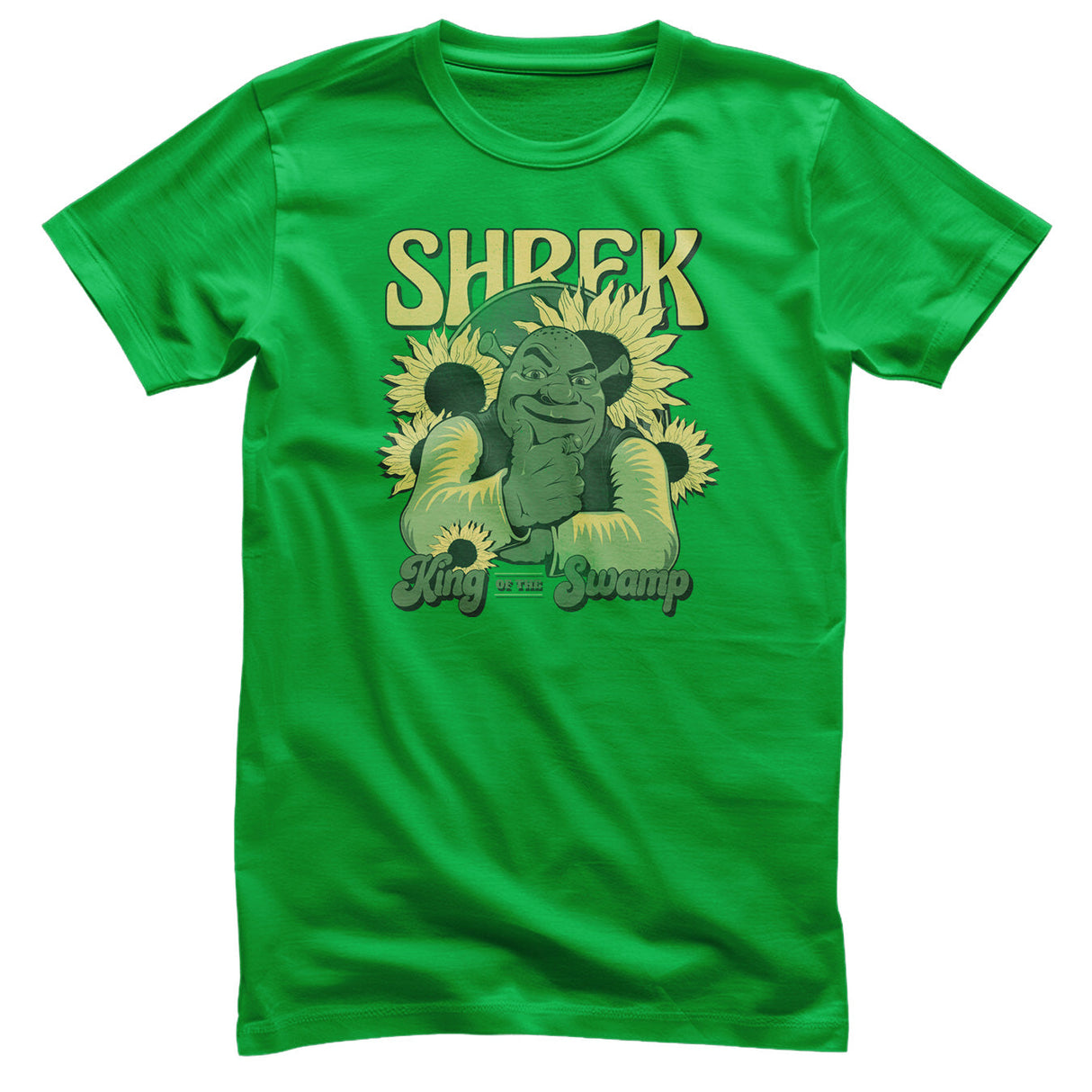 Shrek - King Of The Swamp Mens T-Shirt
