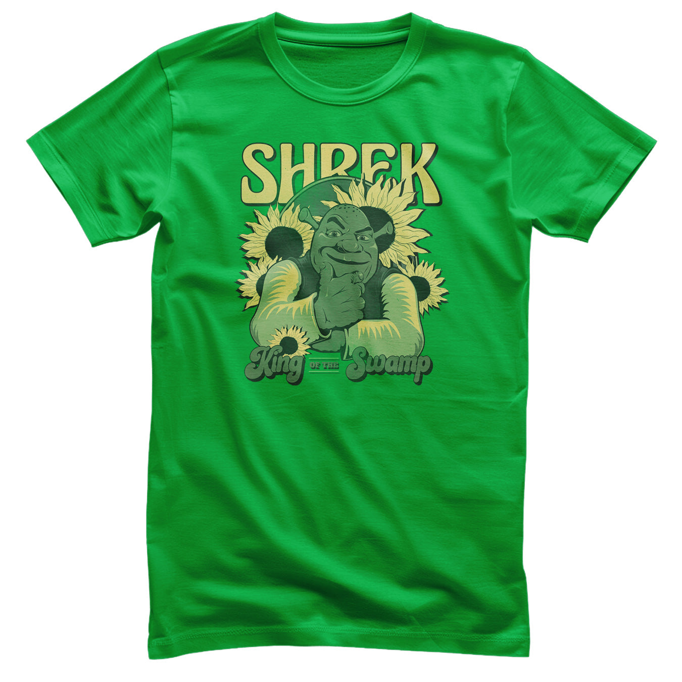 Shrek - King Of The Swamp Mens T-Shirt