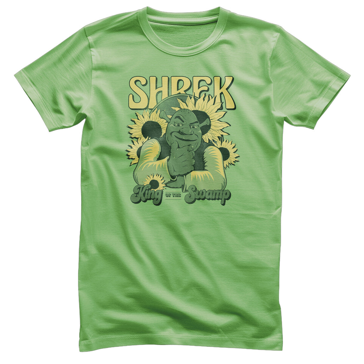 Shrek - King Of The Swamp Mens T-Shirt