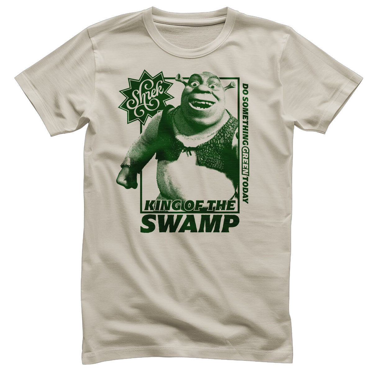 Shrek - Do Something Green Today Mens T-Shirt