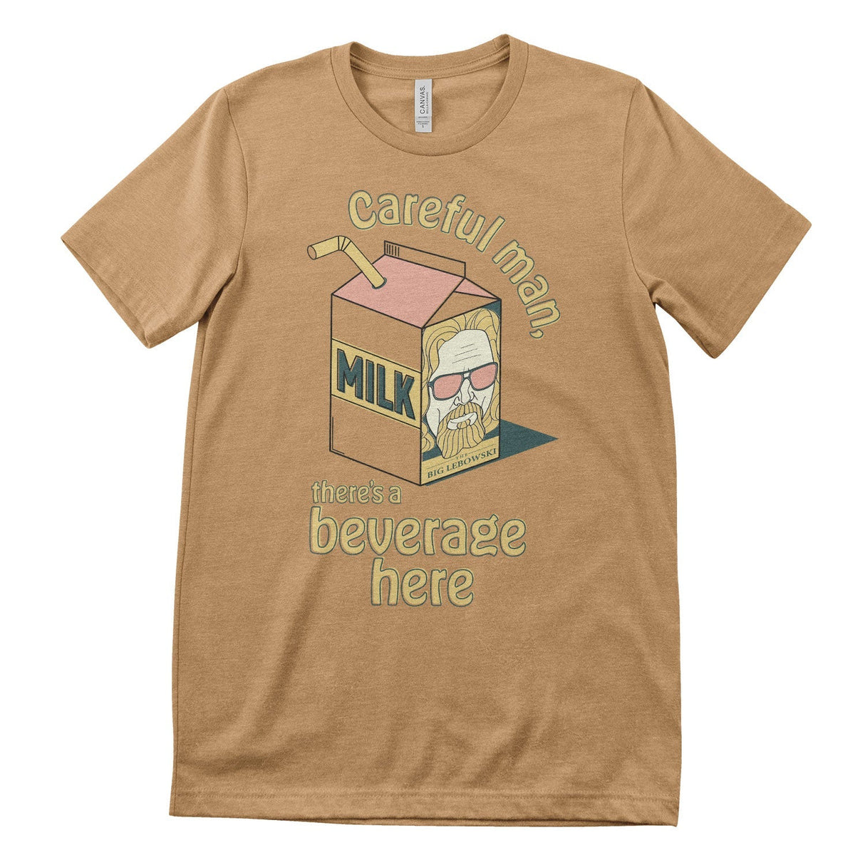 The Big Lebowski - Careful Man Mens T-Shirt