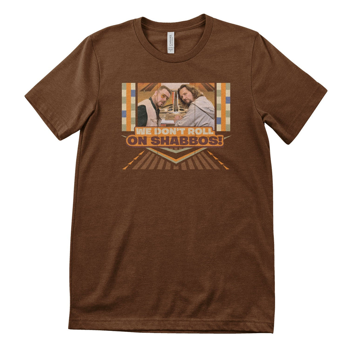 The Big Lebowski - We Don't Roll On Shabbos! Mens T-Shirt