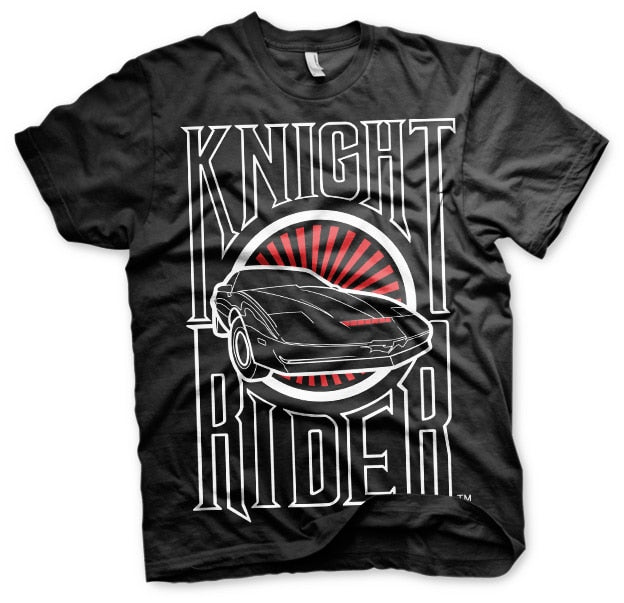 Knight Rider - Sunset K.I.T.T. Mens T-Shirt