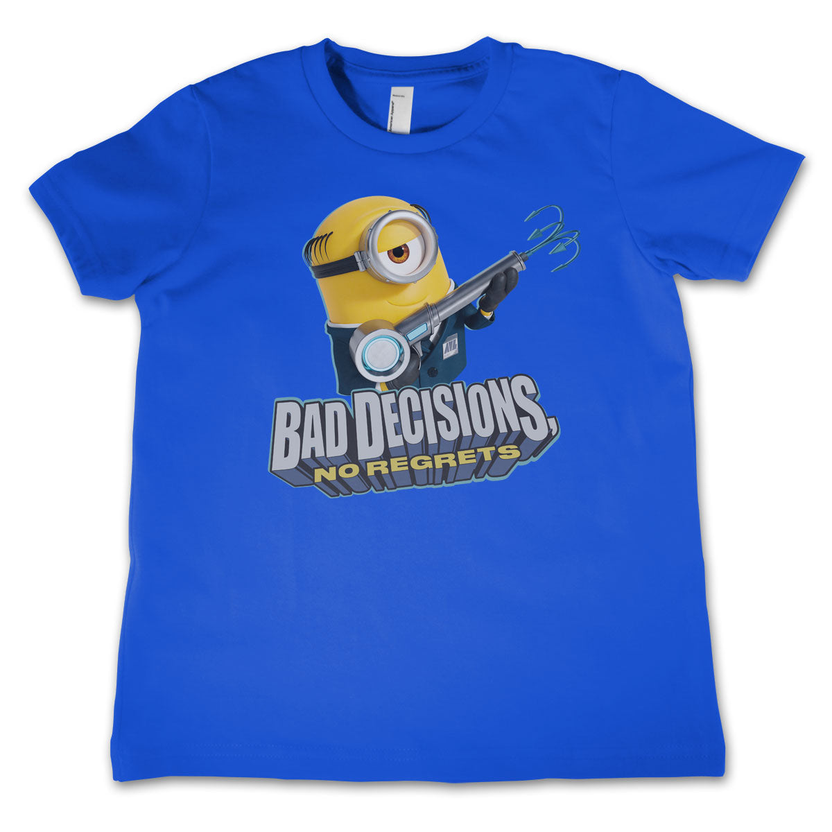 Minions - Bad Decisions No Regrets Kids T-Shirt
