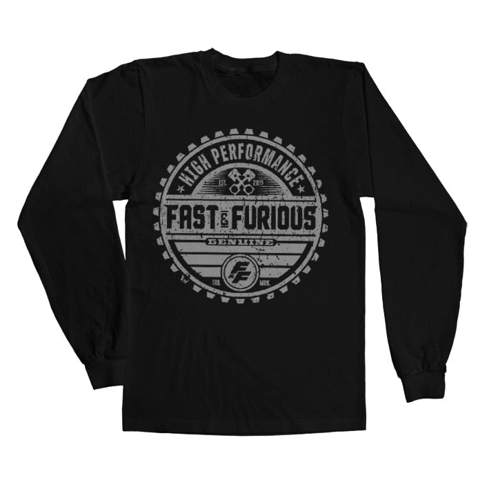 Fast & Furious - Fast & The Furious Genuine Brand Long Sleeve T-Shirt