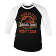 Jurassic Park - 1993 Tour Baseball Long Sleeve T-Shirt