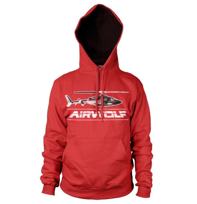 Airwolf Chopper Distressed Hoodie showcasing Chopper Distressed design