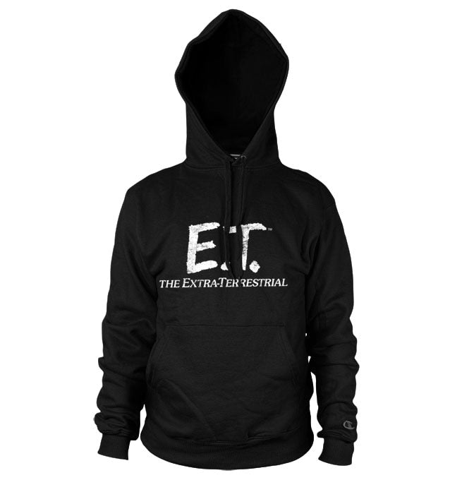 E.T. - Extra-Terrestrial Distressed Logo Hoodie