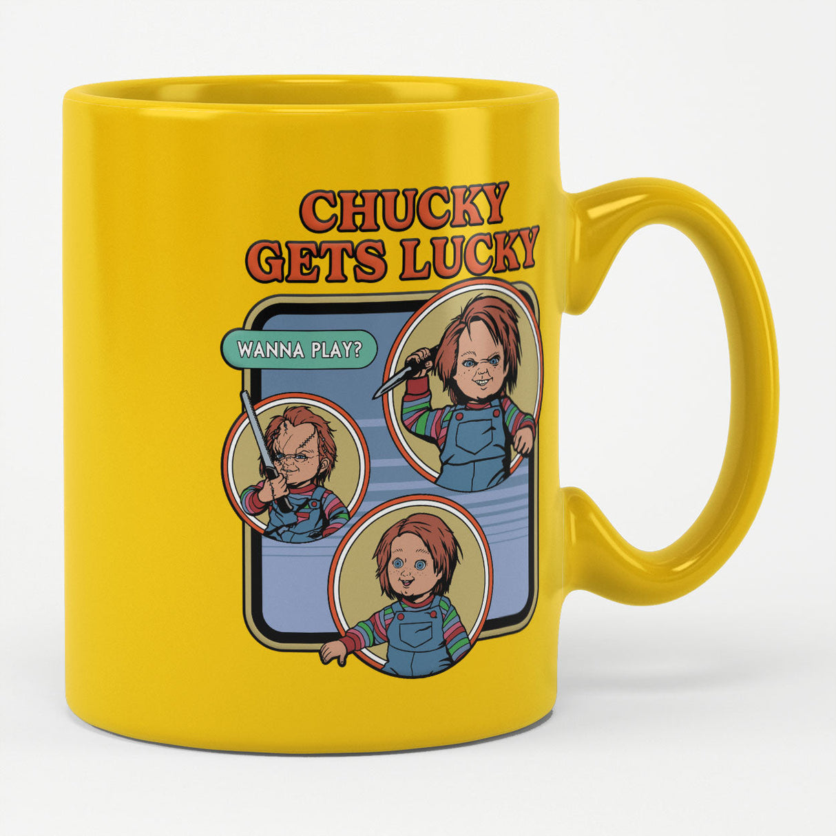 Chucky - Gets Lucky Coffee Mug