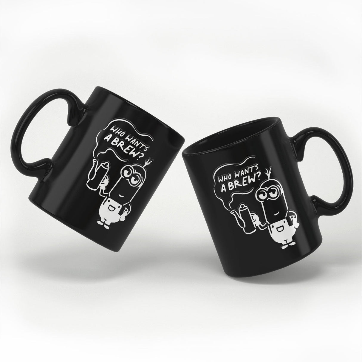 Minions - Despicable Me - Who Wants A Brew Coffee Mug
