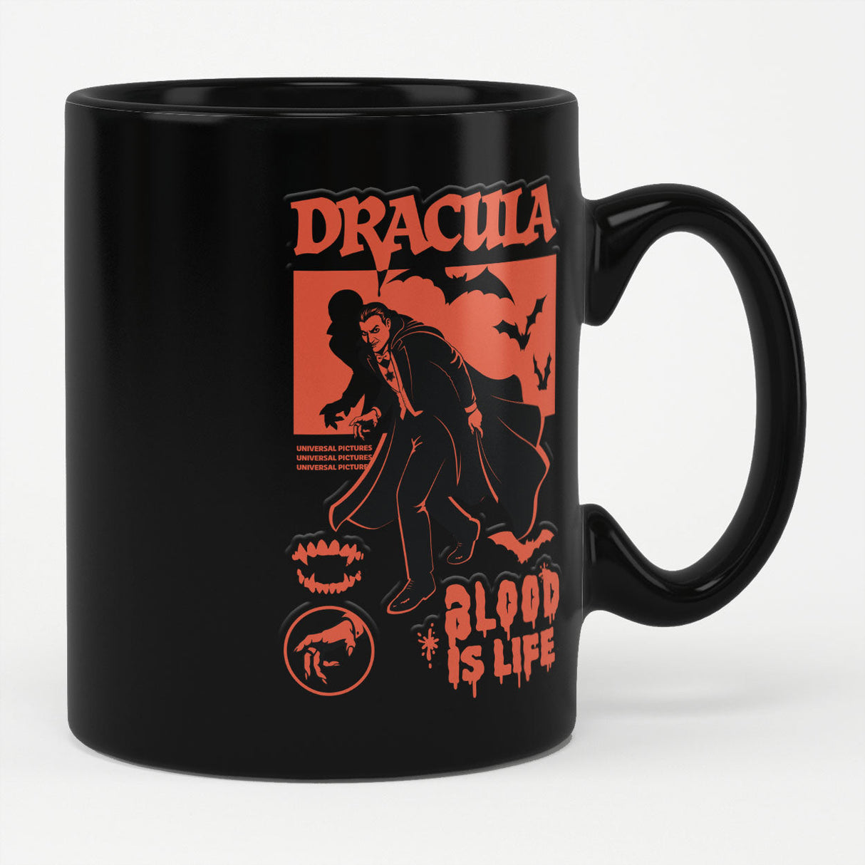 Universal Monsters - Dracula - Blood Is Life Coffee Mug