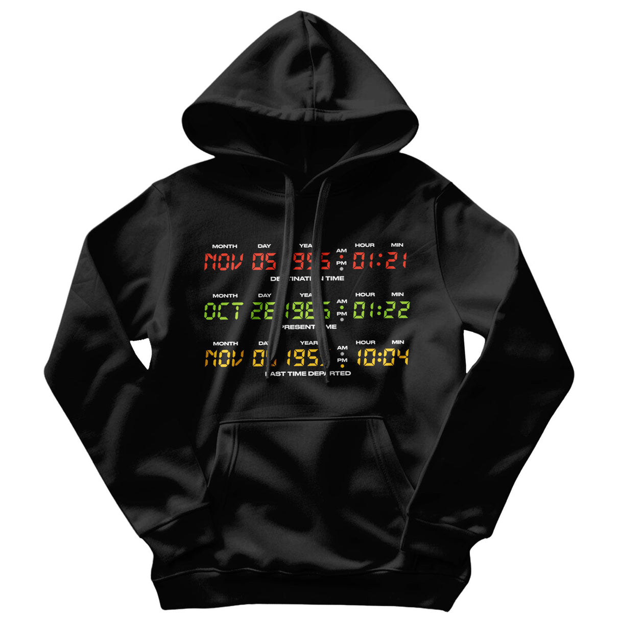Back to the Future - Delorean Display Hoodie