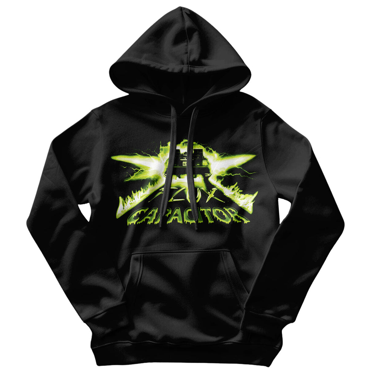 Back to the Future - Neon Flux Capacitor Hoodie