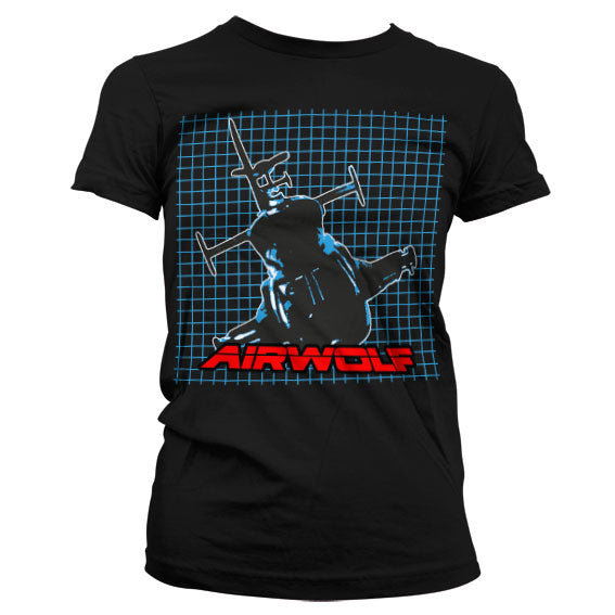 Airwolf Pattern Girly T-Shirt showcasing Pattern Girly design