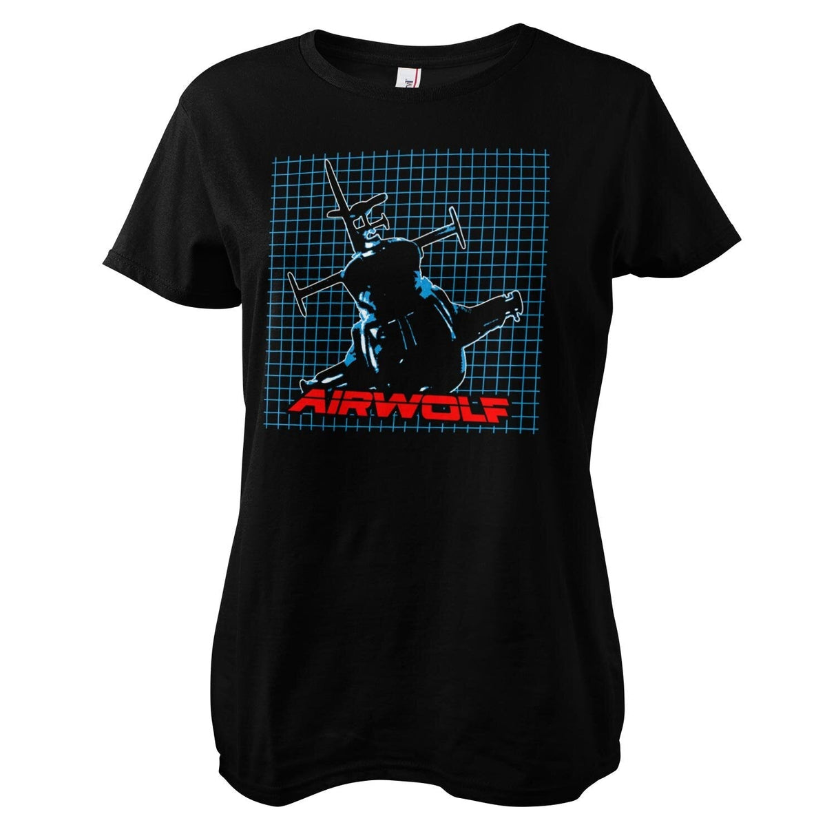 Airwolf Grid Girly Tee showcasing Grid design