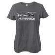 Airwolf Distressed Girly Tee showcasing Distressed design