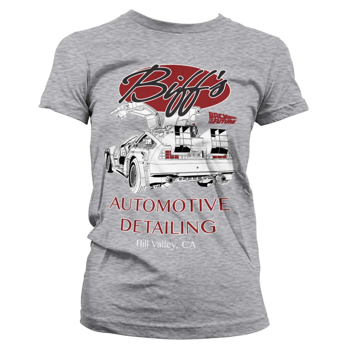 Back to the Future - Biff's Automotive Detailing Women T-Shirt