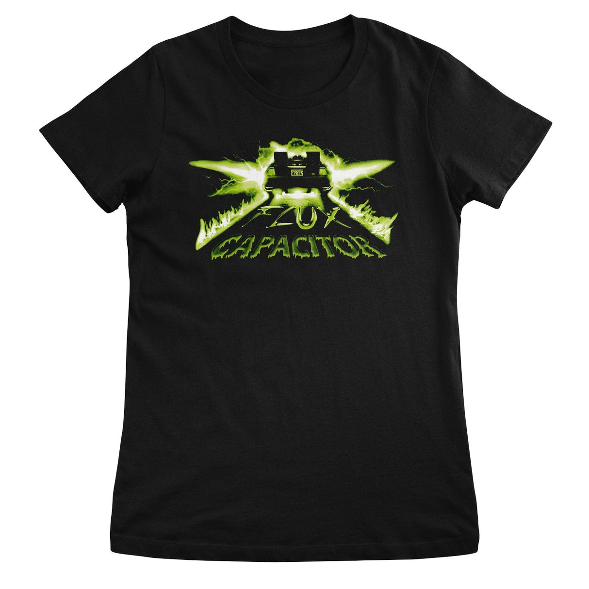 Back to the Future - Neon Flux Capacitor Women T-Shirt