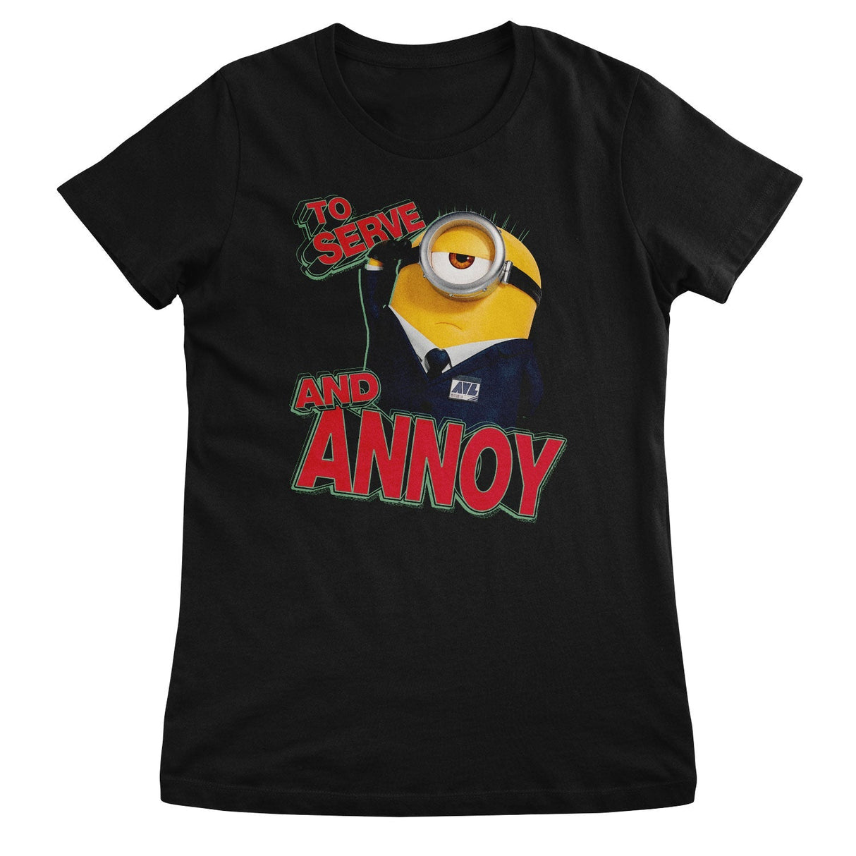 Minions - To Serve And Annoy Women T-Shirt