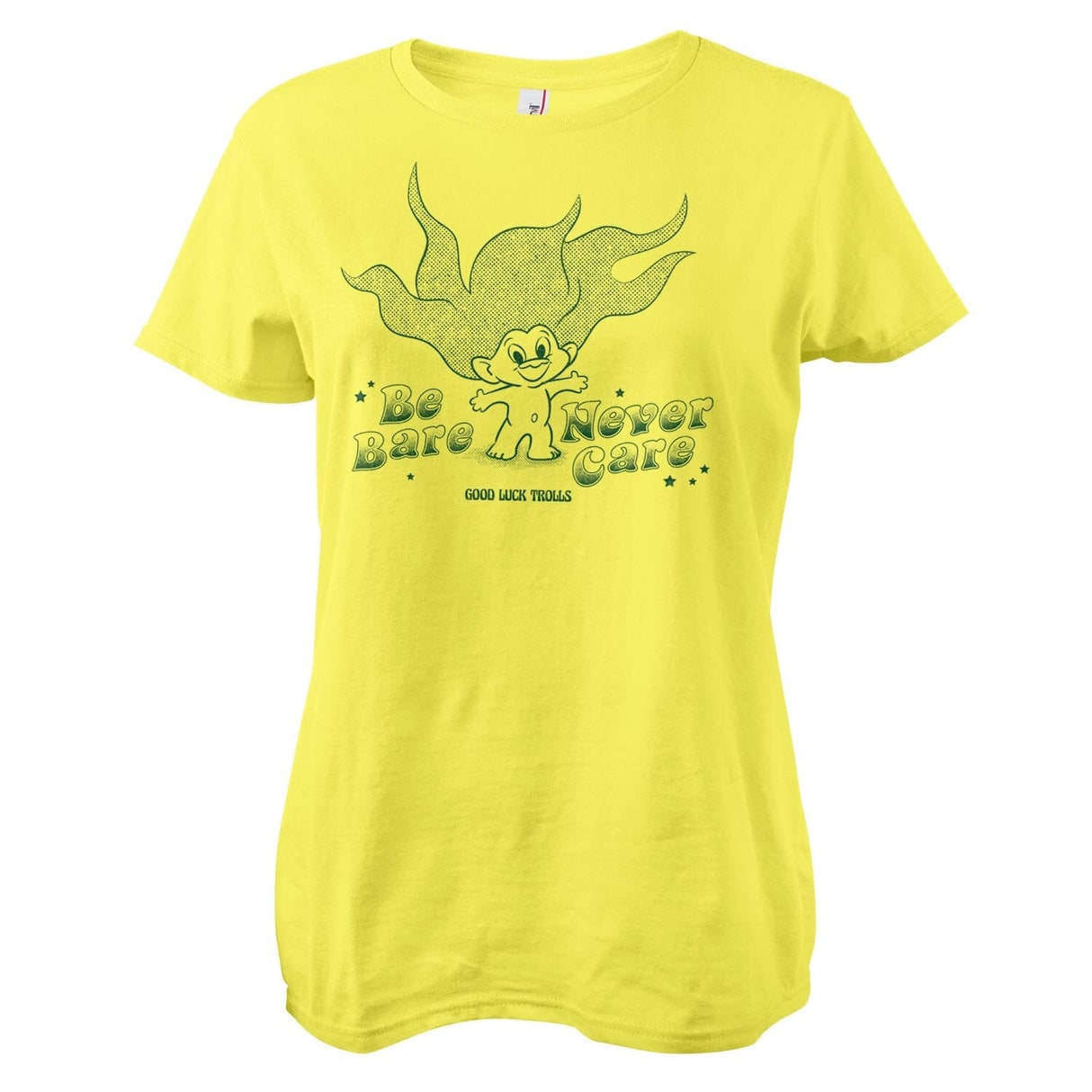Good Luck Trolls - Be Bare Never Care Women T-Shirt