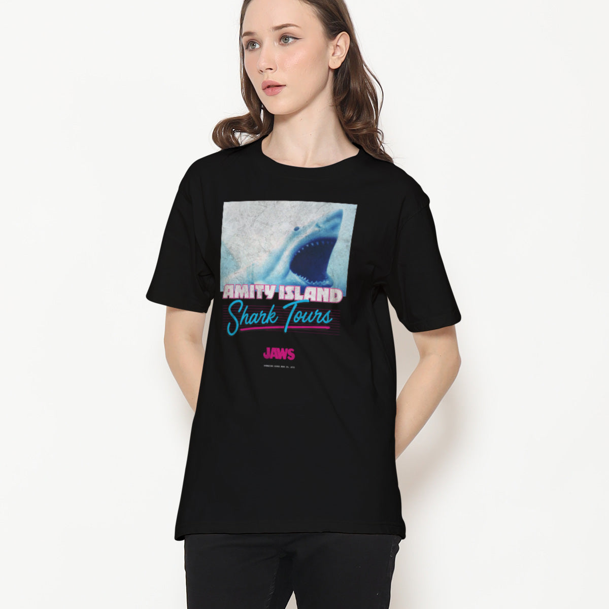 JAWS - Amity Island Shark Tours Women T-Shirt
