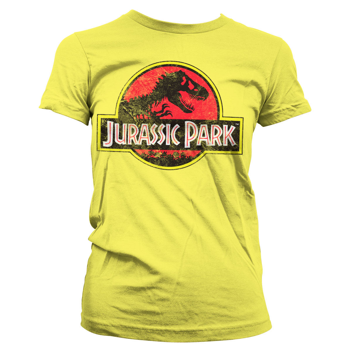 Jurassic Park - Distressed Logo Women T-Shirt