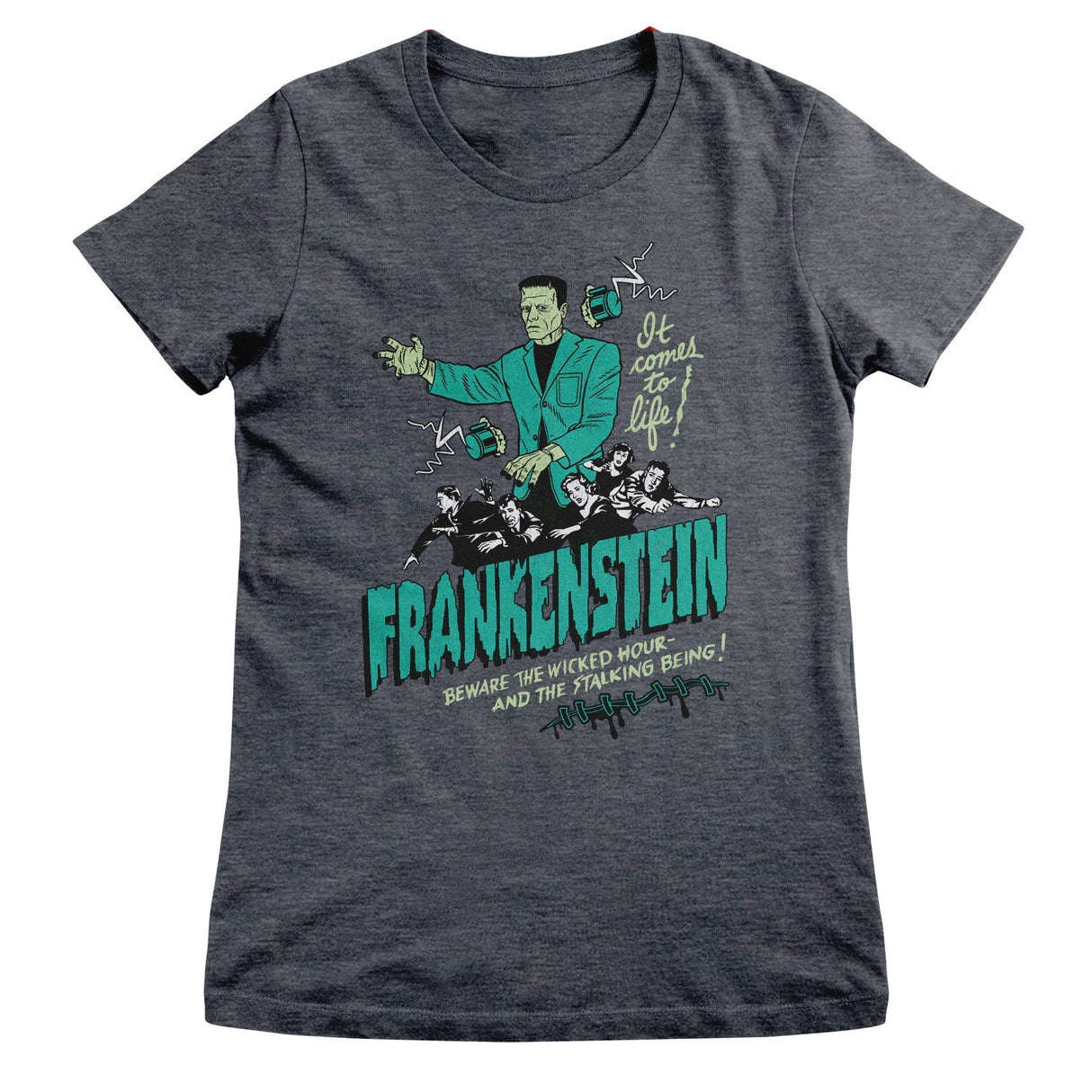 Universal Monsters - Frankenstein - Wicked Hour Women T-Shirt