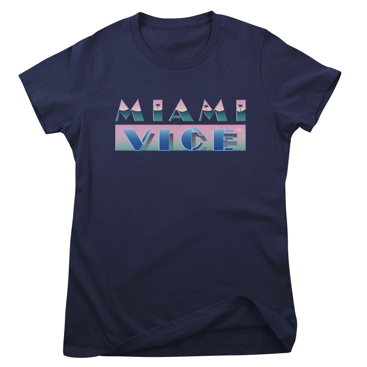 Miami Vice - Airbrush Logo Women T-Shirt
