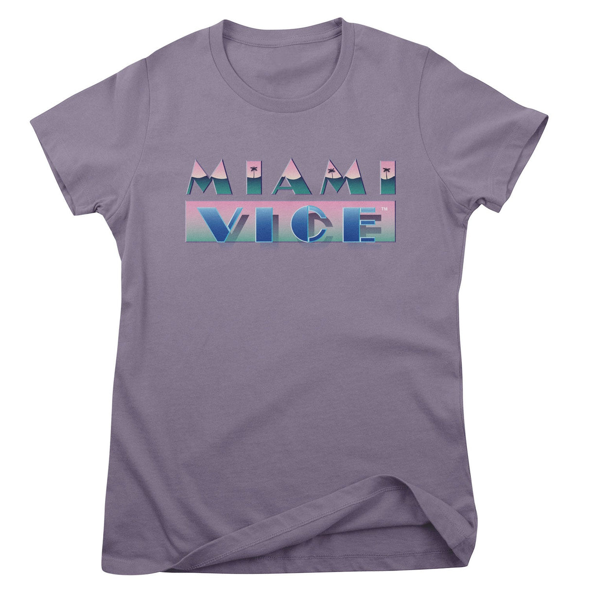 Miami Vice - Airbrush Logo Women T-Shirt