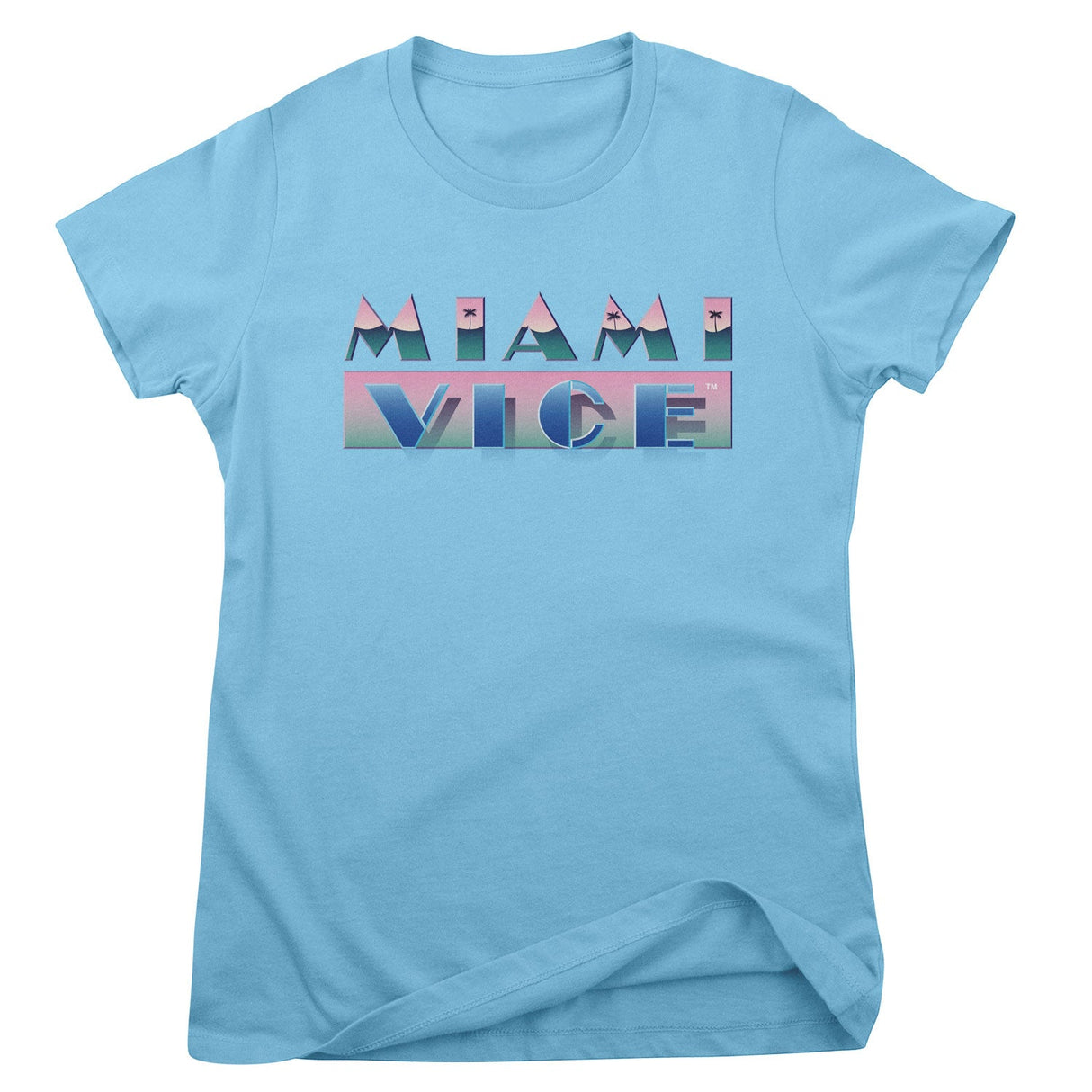 Miami Vice - Airbrush Logo Women T-Shirt