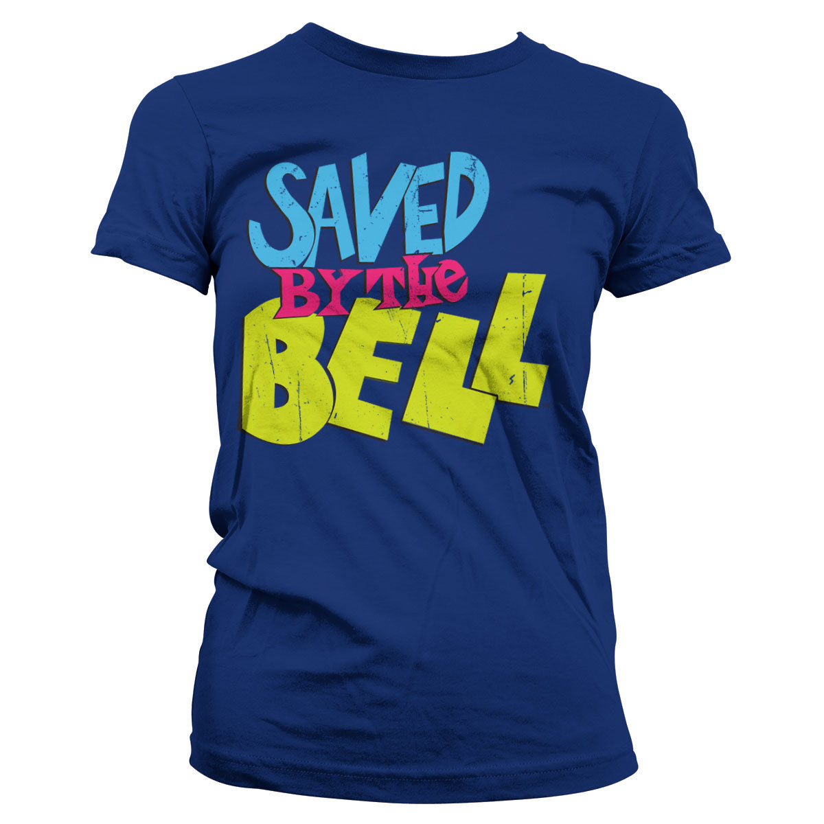 Saved By The Bell - Distressed Logo Women T-Shirt