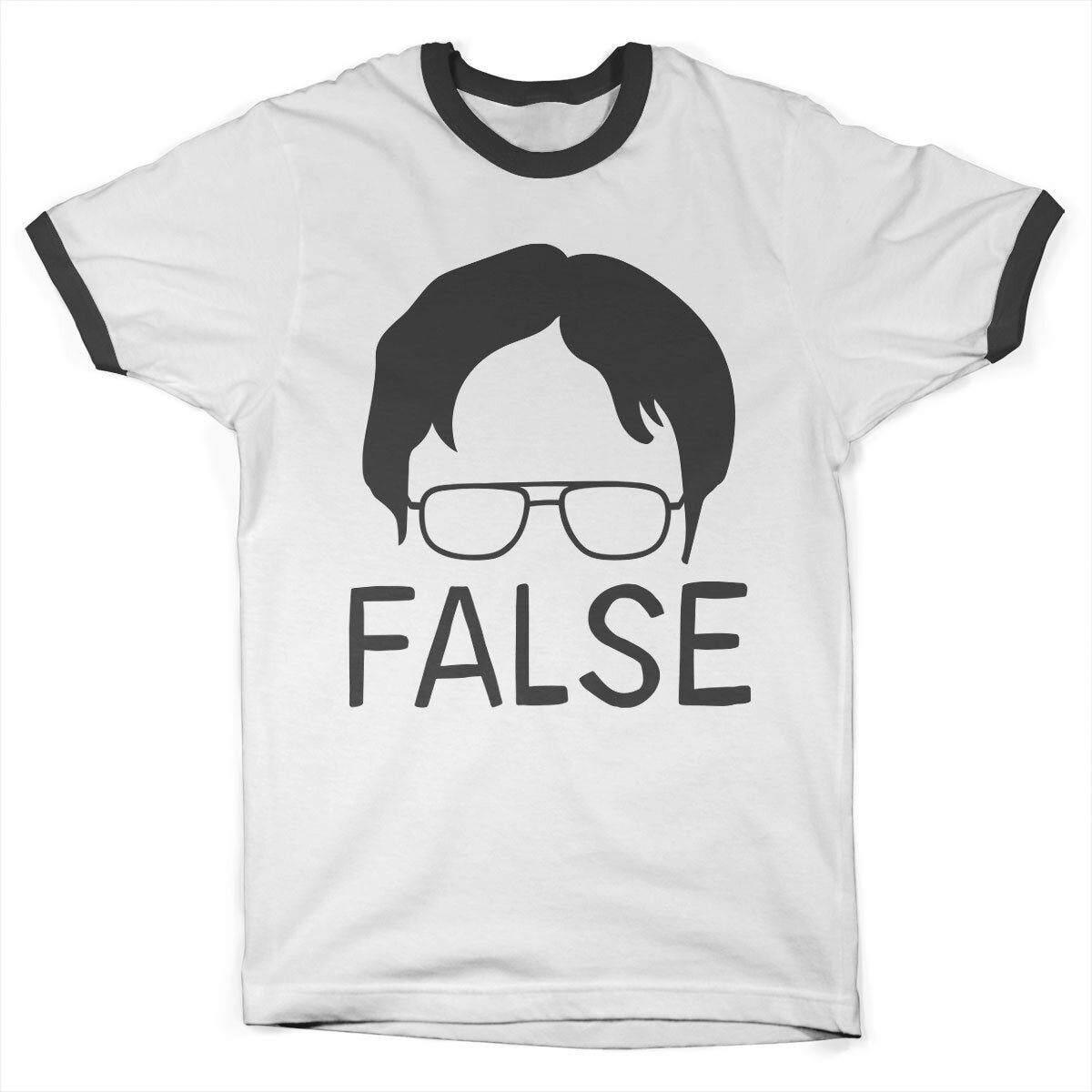 The Office - FALSE Ringer Mens T-Shirt