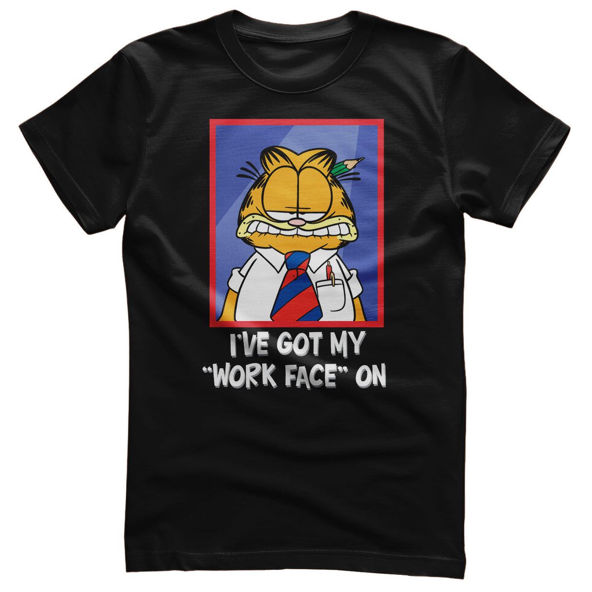 Garfield - Live for The Weekend Mens T-Shirt featuring the Live for The Weekend Mens T-Shirt design