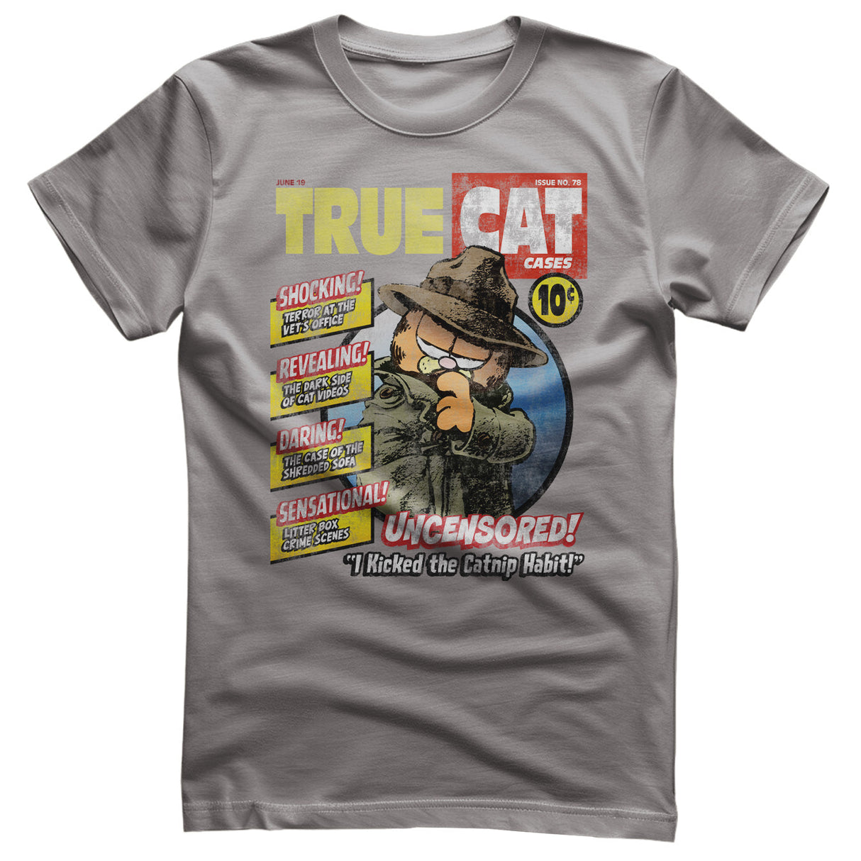 Garfield - True Cat Cases Cover Mens T-Shirt