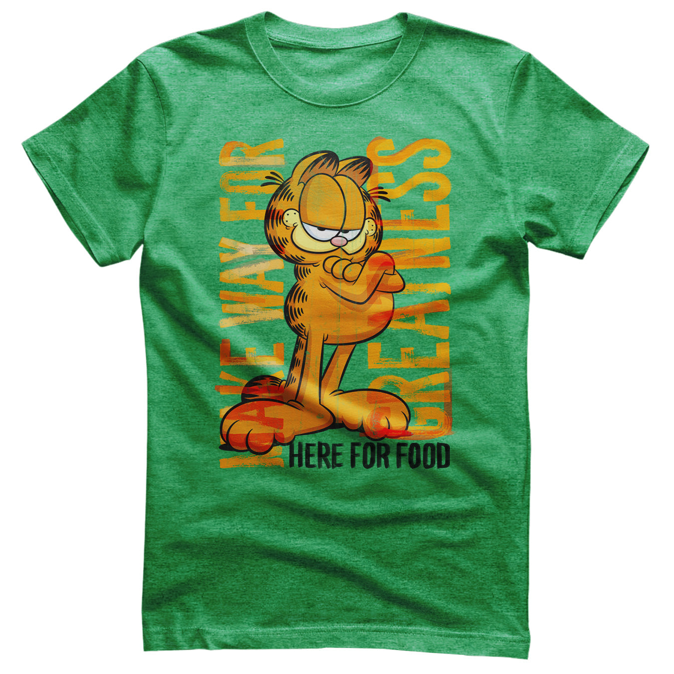 Garfield - Make Way For Greatness Mens T-Shirt