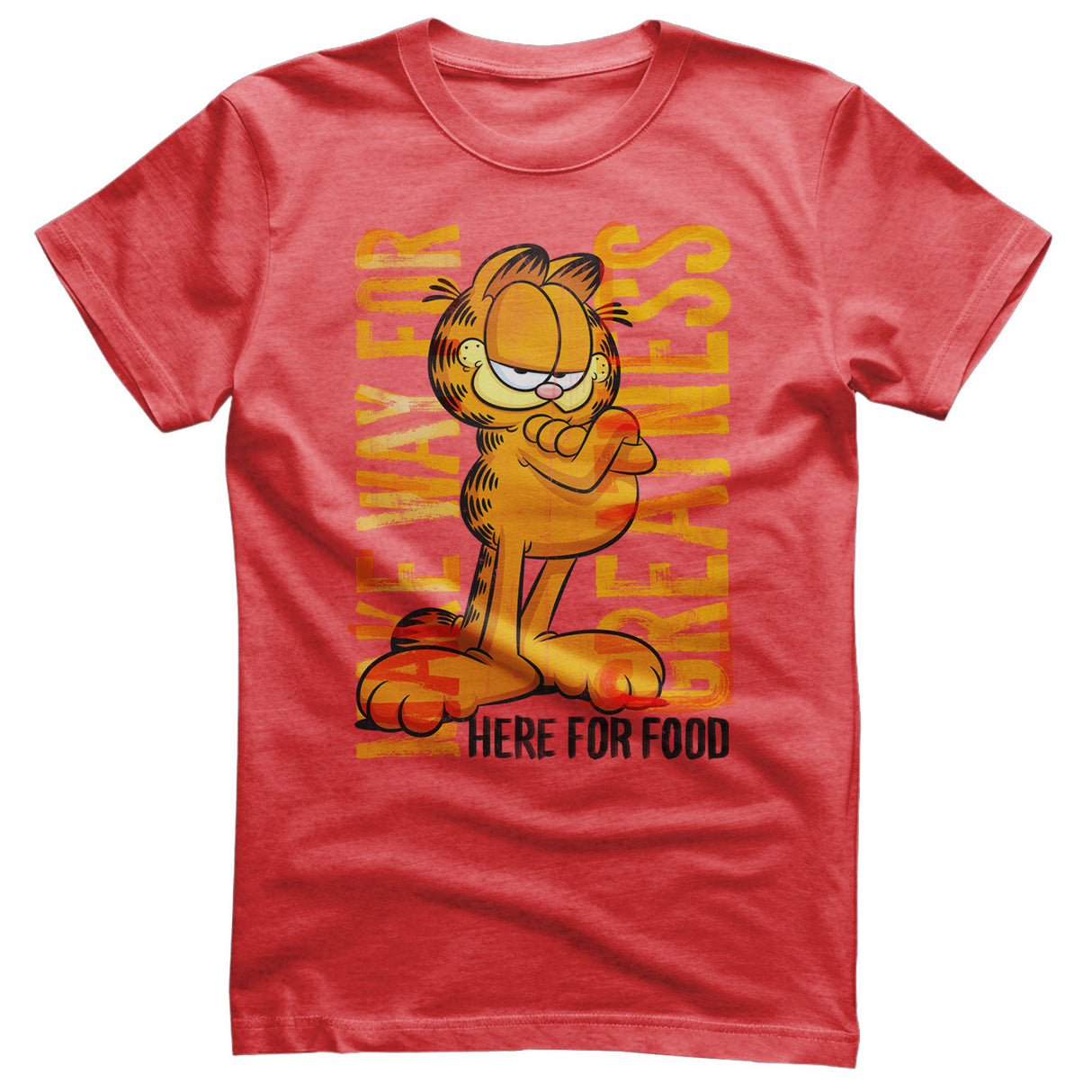 Garfield - Make Way For Greatness Mens T-Shirt