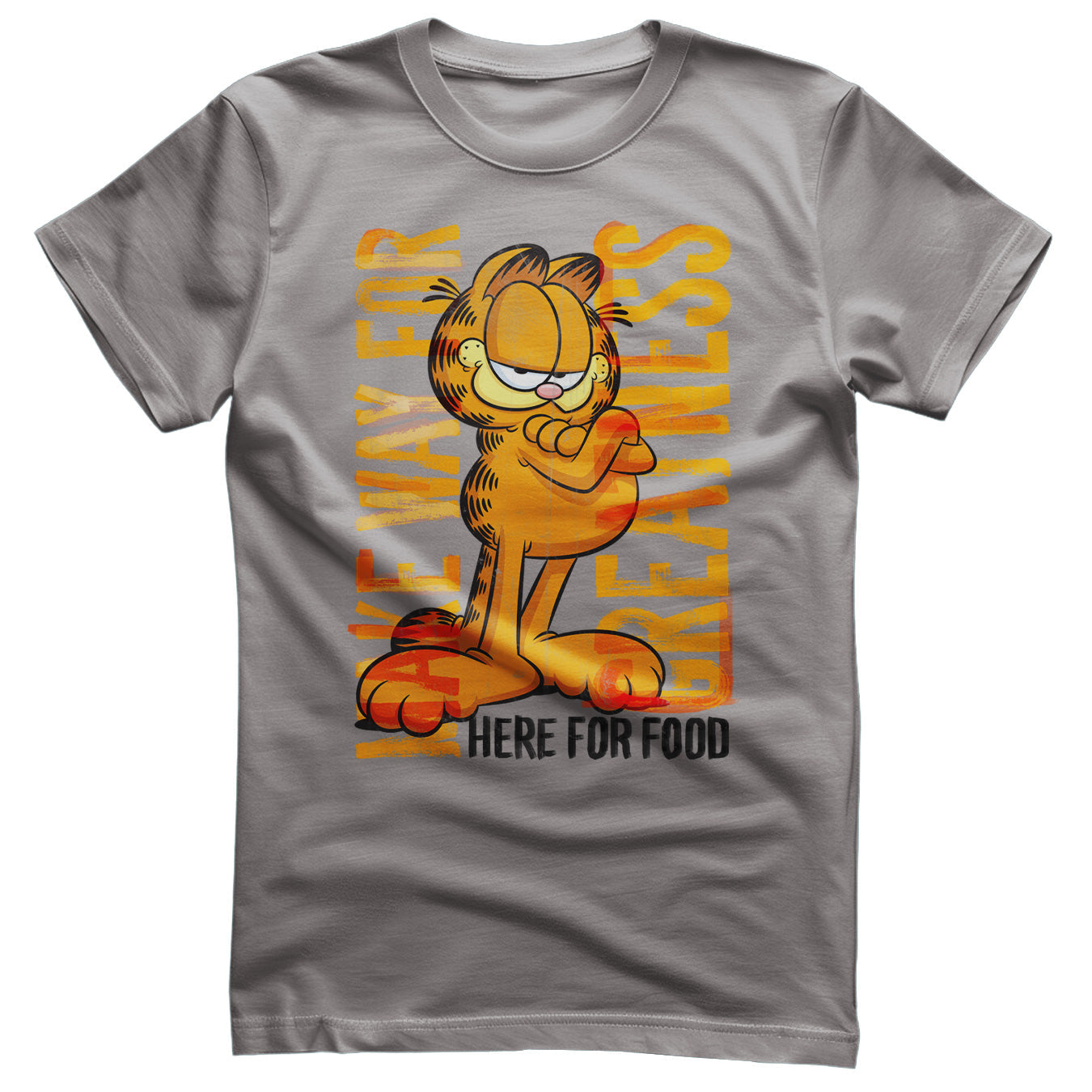 Garfield - Make Way For Greatness Mens T-Shirt