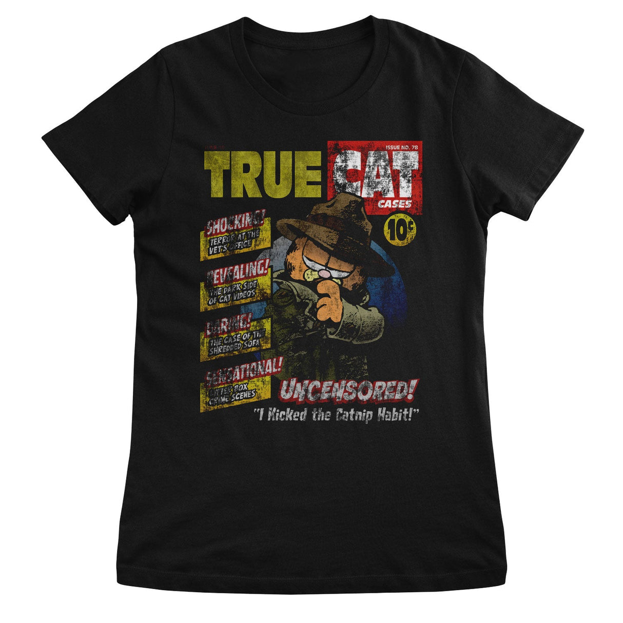 Garfield - True Cat Cases Cover Women T-Shirt