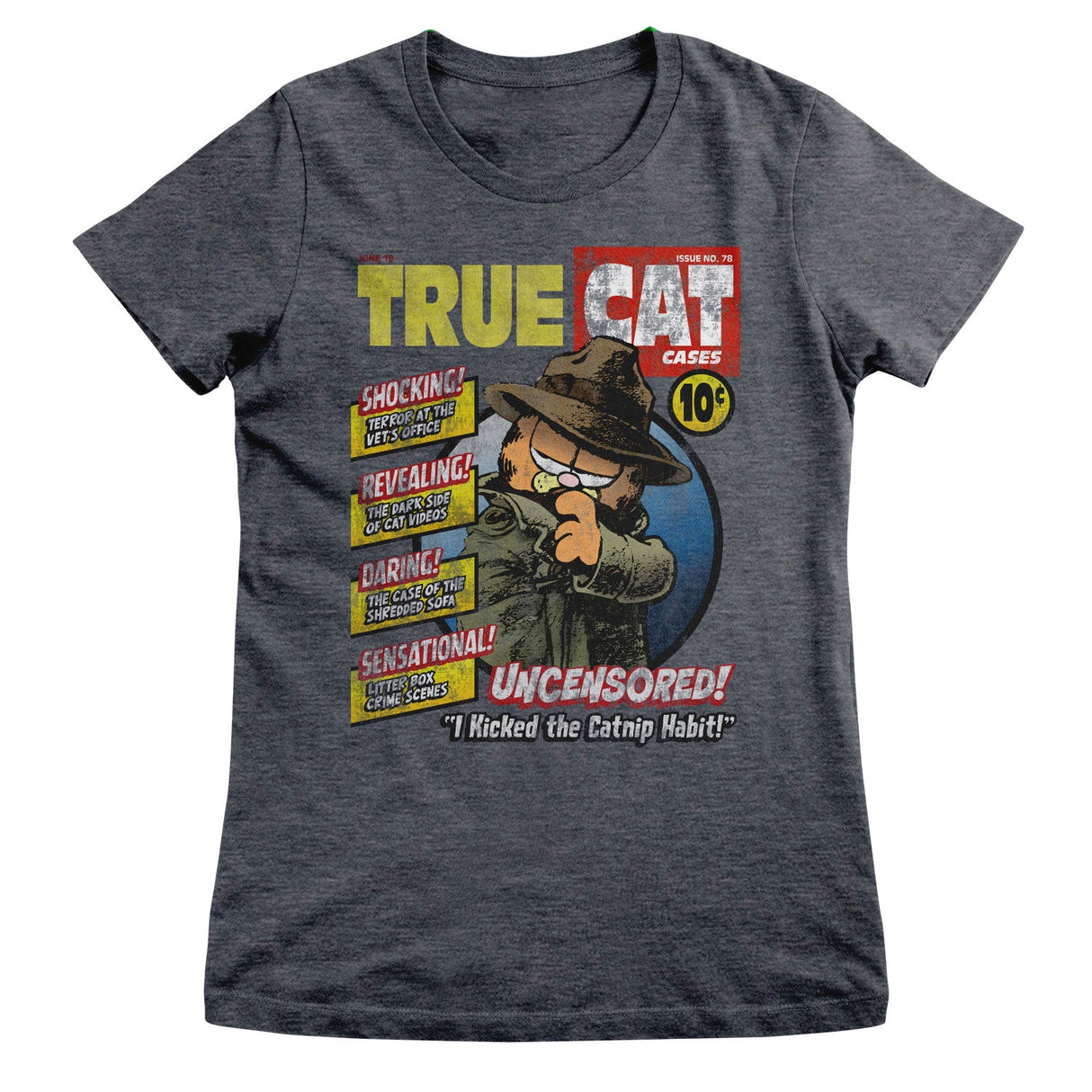 Garfield - True Cat Cases Cover Women T-Shirt