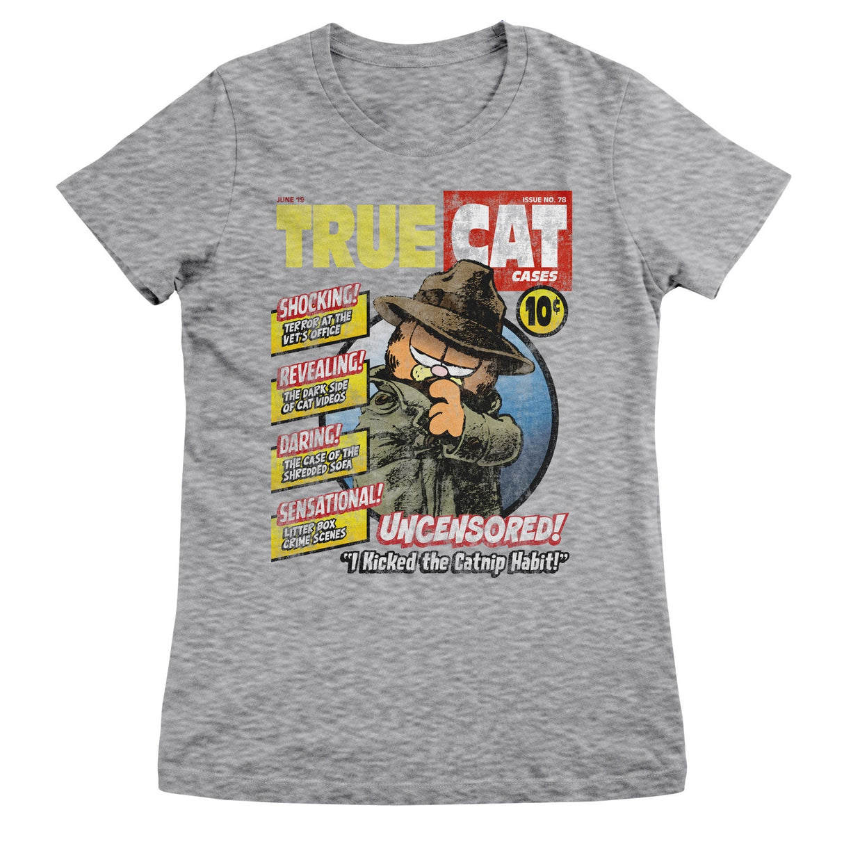 Garfield - True Cat Cases Cover Women T-Shirt