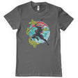 Aquaman - Surfing Black Manta T-Shirt showcasing - Surfing Black Manta design