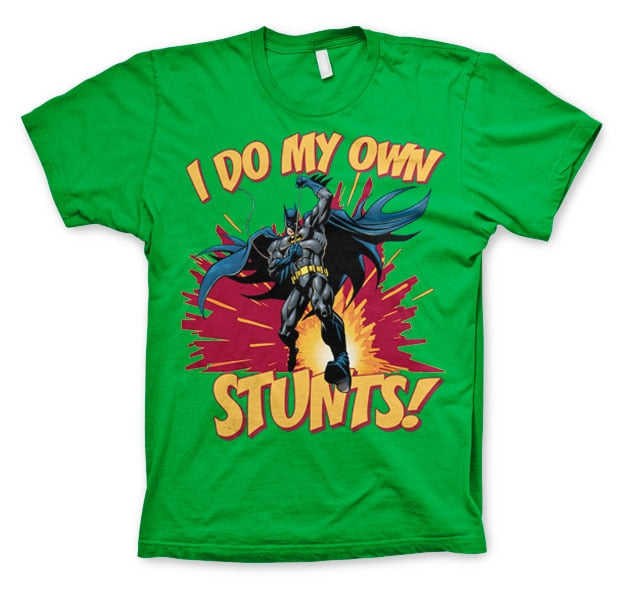 Batman - I Do My Own Stunts Mens T-Shirt